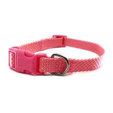 Nobleza obojok farebný nylon 1,5 x 25-40cm ružový